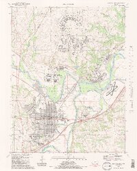 Historical Map of Junction City, KS from Pastmaps